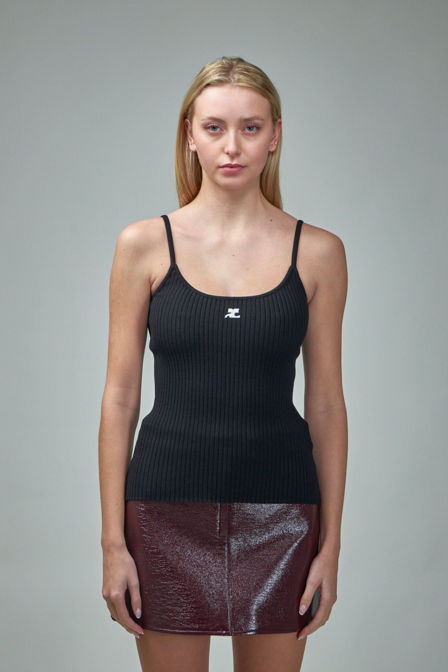 Tanks Tops | Courrèges Reedition Knit Tank Top