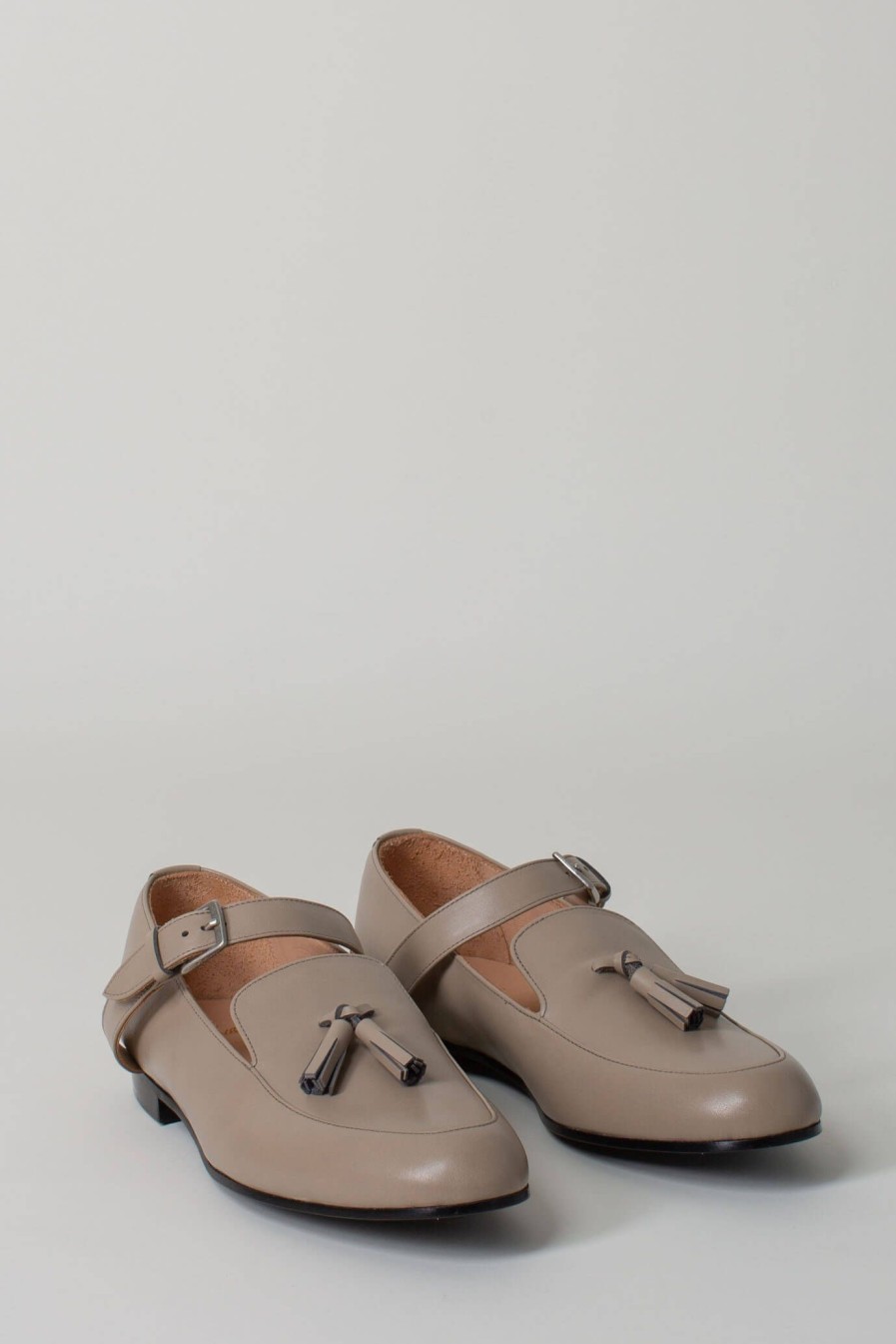 Flats | Needles Strapped Saddle Loafer