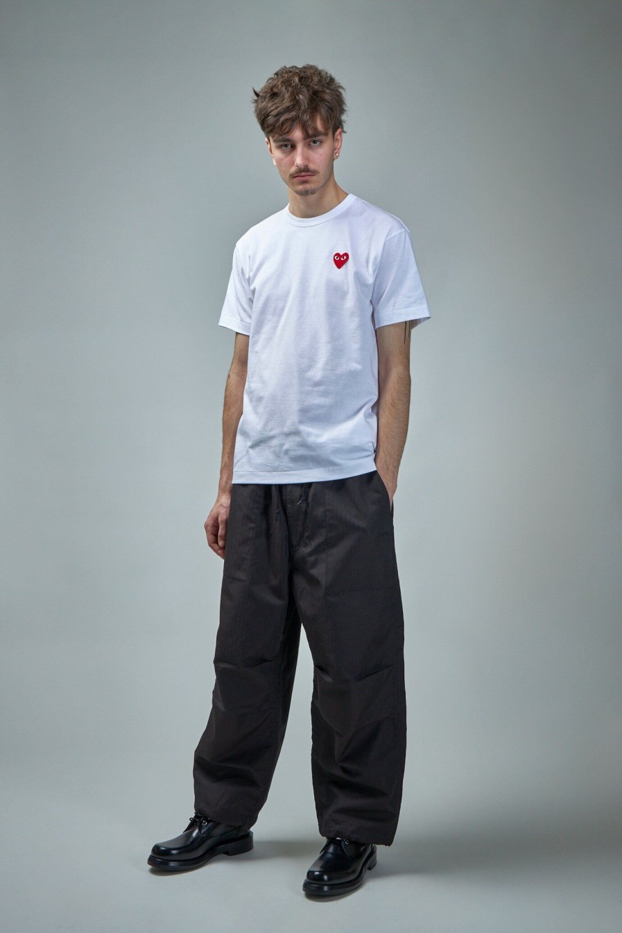 T-Shirts | PLAY Comme des Garçons T-Shirt Short Sleeve Knit White