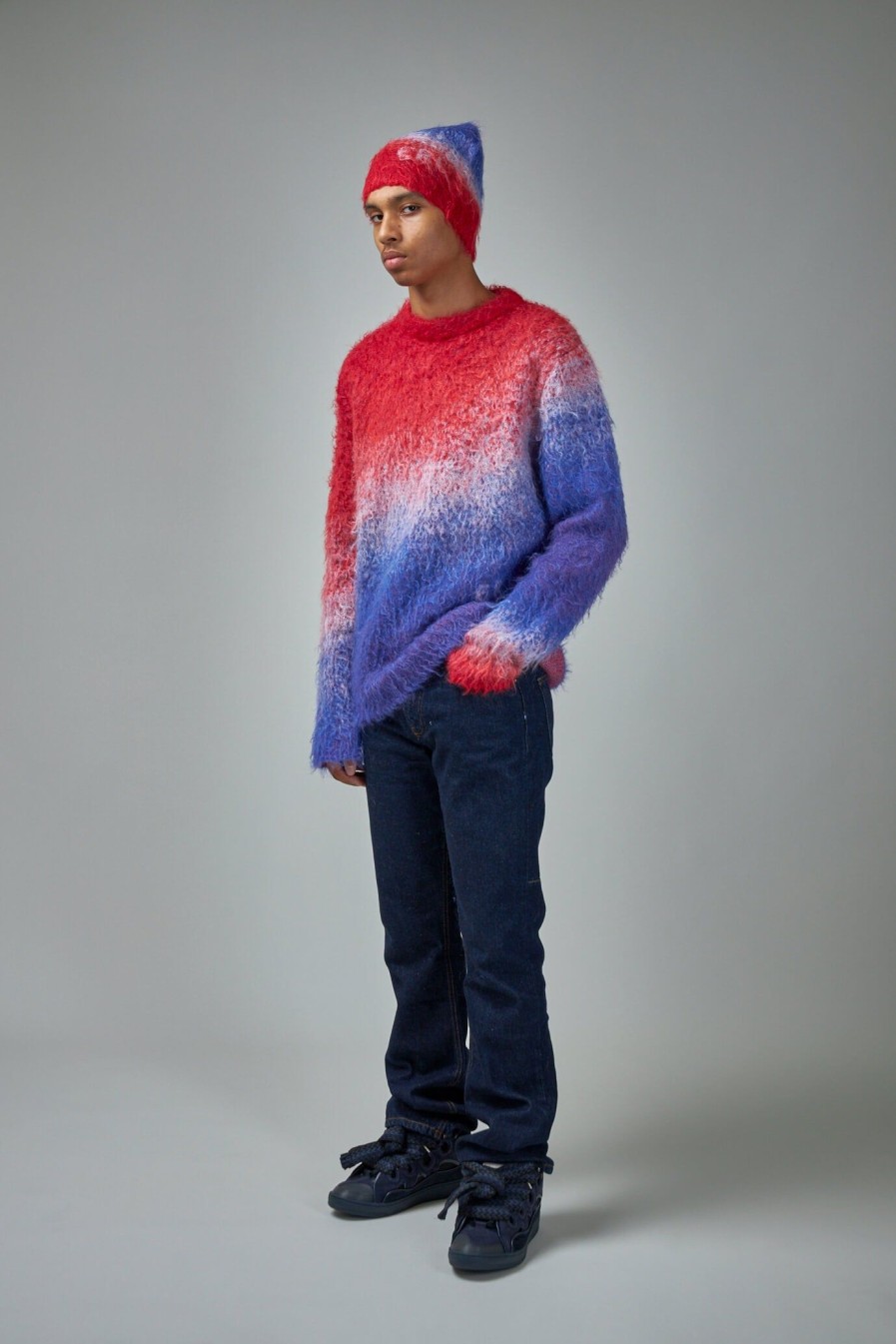 Knitwear | ERL Degrade Vneck Sweater