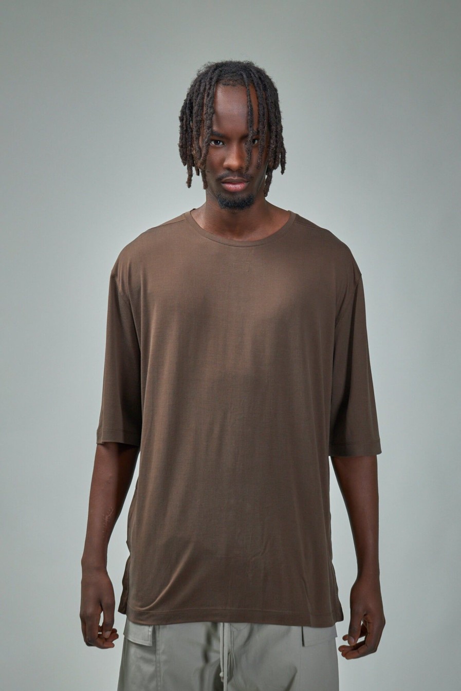 T-Shirts | FREI-MUT Silk Round Neck T-Shirt