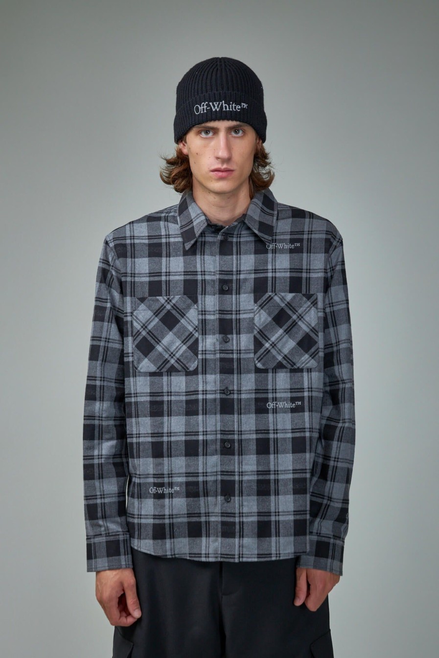 Overhemden | Off-White Check Flann Shirt