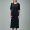 Jurken | Lemaire Belted Rib T-Shirt Dress