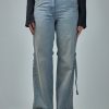 Jeans | Courrèges Sailor Blue Denim Baggy Pants